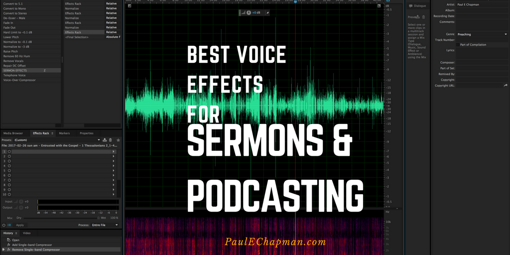 Best Voice effects for sermons and podcasting