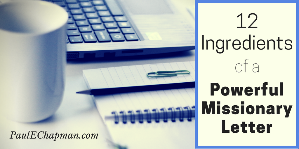 12 Tested Ingredients of a Powerful Missionary Letter