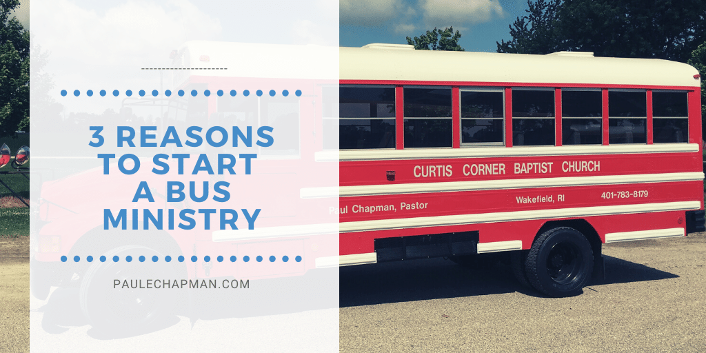 3 Reasons To Start A Bus Ministry