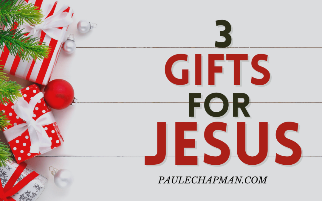 3 Gifts for Jesus - Gold - Frankincense, and Myrrh